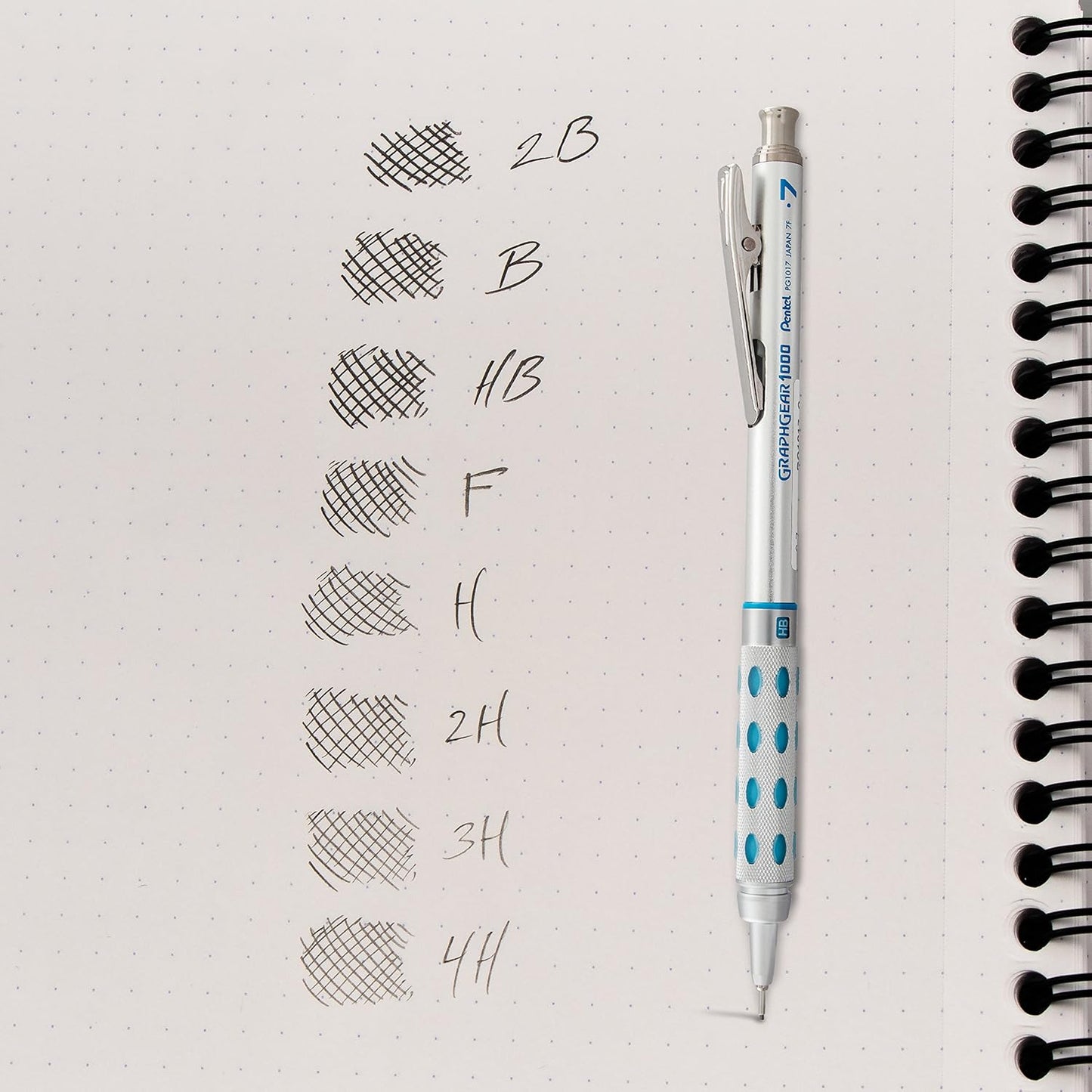 Pentel Super Hi-Polymer Lead Refill 0.7 mm Medium, HB, 30 Pieces of Lead (C27BPHB-K6)
