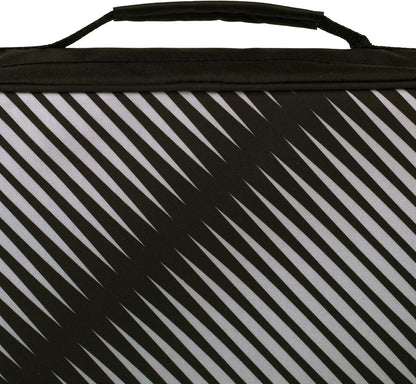 Five Star Zipper Binder, 2 Inch 3-Ring Binder with Round Rings, 5-Tab Expanding File, 380 Sheet Capacity, Black (72536)