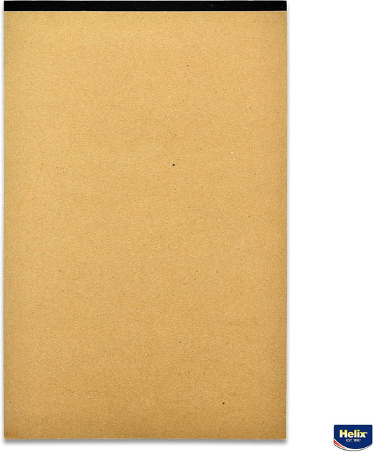 Helix - 100% Rag Vellum Paper Pad - 1 Inch Equals 10x10 Grid - 8.5 Inch x 11 Inch - 50 Sheet Pad - Acid-Free - Drafting, Art, Sketching and Tracing