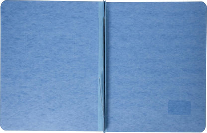 ACCO Pressboard Report Cover, Side Bound, Tyvek Reinforced Hinge, 8.5 Inch Centers, 3 Inch Capacity, Letter Size, Light Blue (A7025972A)