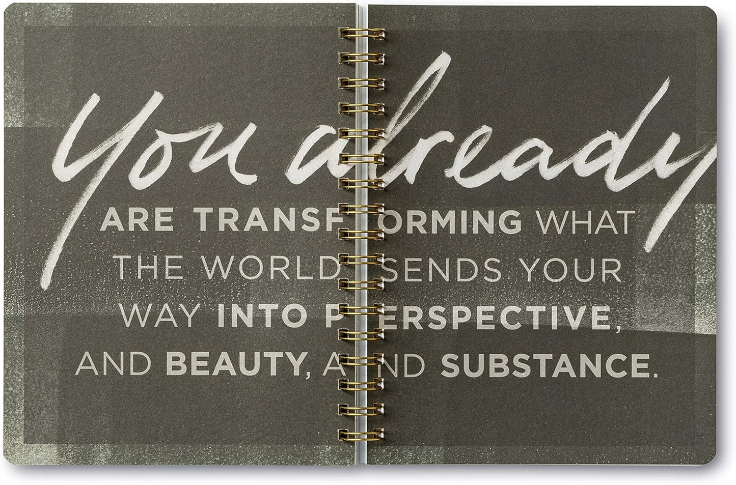Compendium Spiral Notebook – Expect the Best Things to Happen Today – A Designer Spiral Notebook with 192 Lined Pages, College Ruled, 7.0" W x 9.25" H