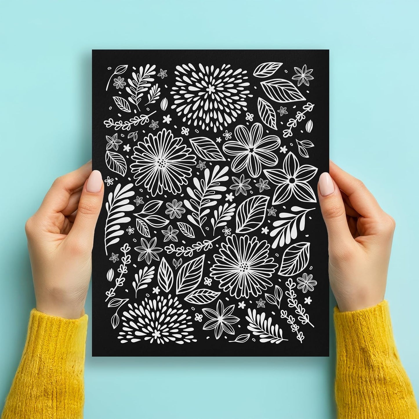 Neenah Paper 22321 Color Paper, 24lb, 8 1/2 x 11, Eclipse Black, 500 Sheets