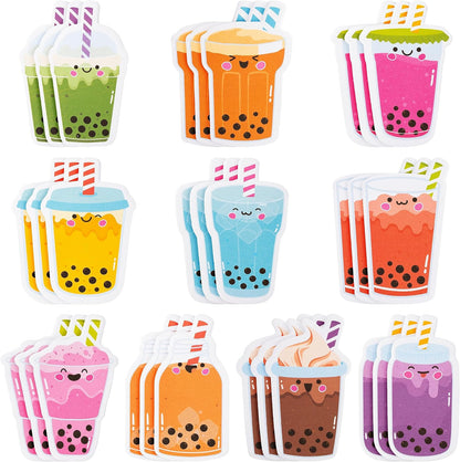 Xqumoi 30 Pack Teacher Sticky Notes - Funny Coffee Cup Self Sticky Notepads Writing Memo Pads for Teacher Appreciation Back to School Office Supplies Coffee Lover Gift Party Favors Goodies Bag Fillers