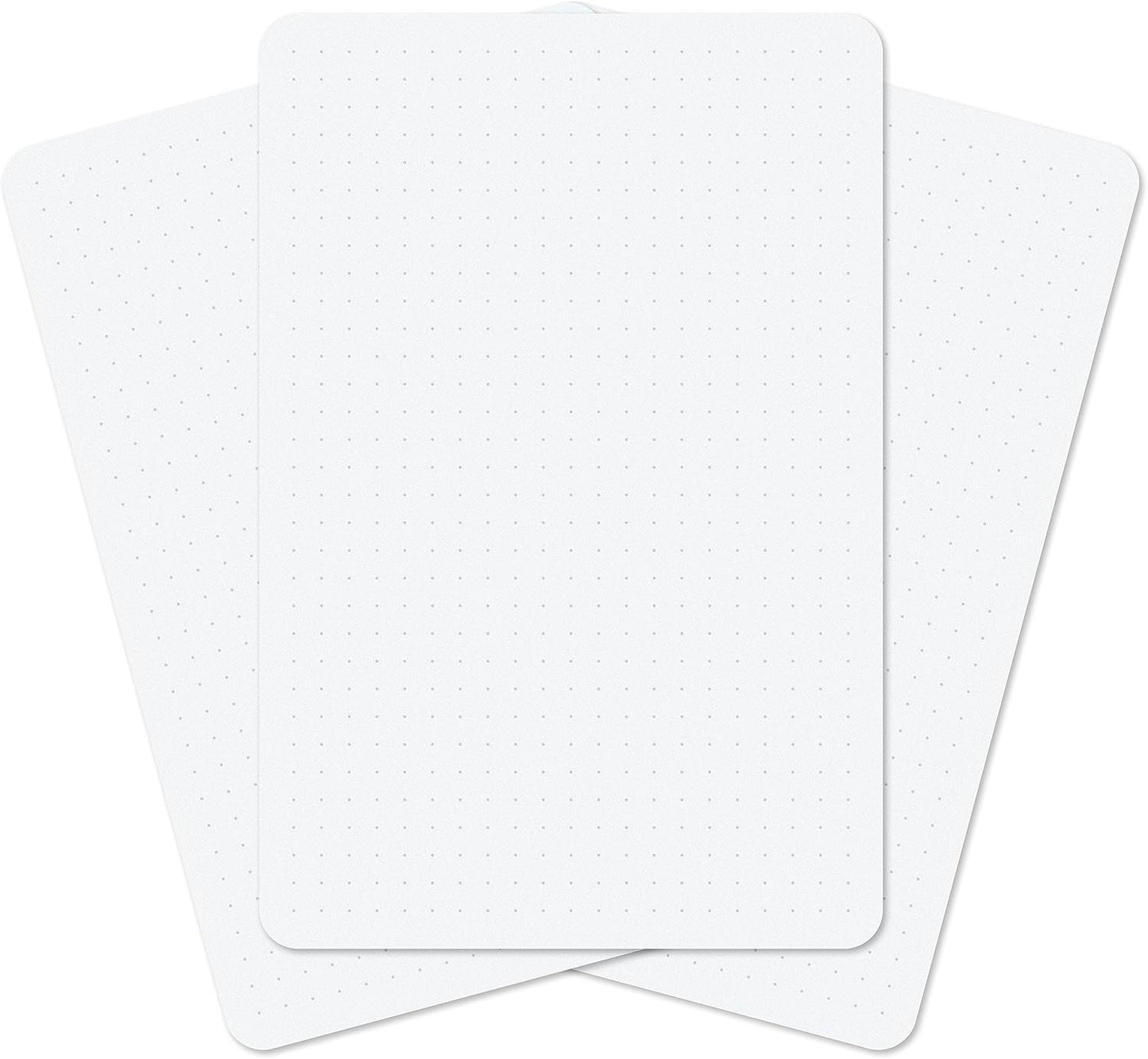 Notsu Dotted Index Cards 3x5 inch (Pack of 50) | Bullet Dot Grid Vertical Index Note Cards, Thick Paper Stock 350 gsm