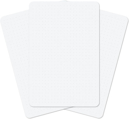 Notsu Dotted Index Cards 3x5 inch (Pack of 50) | Bullet Dot Grid Vertical Index Note Cards, Thick Paper Stock 350 gsm