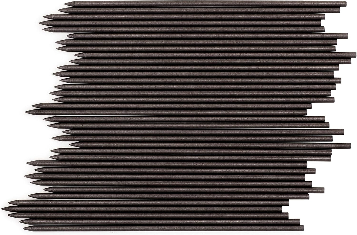 June Gold 640 Pieces, 0.5 mm HB #2 Lead Refills, 160 Pieces Per Dispenser, Fine Thickness, Break Resistant Lead/Graphite (Pack of 4 Dispensers)