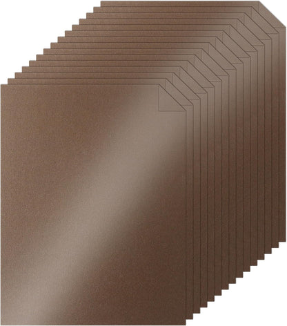 Silunkia 40 Sheets Gold Shimmer Cardstock 8.5 x 11 Certificate Paper, 75lb Craft Paper Card Stock for Cards Making, Birthday Decorations, Wedding Invitations, Greeting Cards