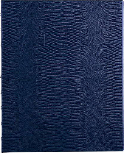 Blueline NotePro™ Executive Notebook, Indexing System, Refillable, Hard Cover, 9.25" x 7.25", 150 Ruled Pages, Indigo Blue (A7150.BLU)