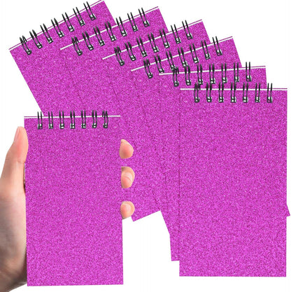 Tenceur 2 Pcs Pocket Notebook Bulk Small 3x5 Inch Spiral Notepads Mini Top Bound Notebook with Lined 120 Pages Ruled Memo Pads for Office College Nurse Essentials Back to School Gift (Black)