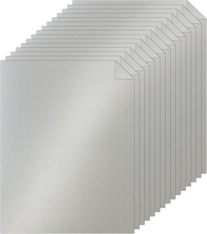 Silunkia 40 Sheets Gold Shimmer Cardstock 8.5 x 11 Certificate Paper, 75lb Craft Paper Card Stock for Cards Making, Birthday Decorations, Wedding Invitations, Greeting Cards