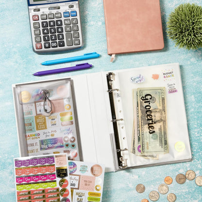 Avery Mini Durable View Protect & Store 3 Ring Binder, Holds 5.5" x 8.5" Paper, 1" Round Rings, 175-Sheet Capacity, 1.4 Inch Wide Spine, Includes Fully Enclosed Pocket, 1 White Binder (23011)