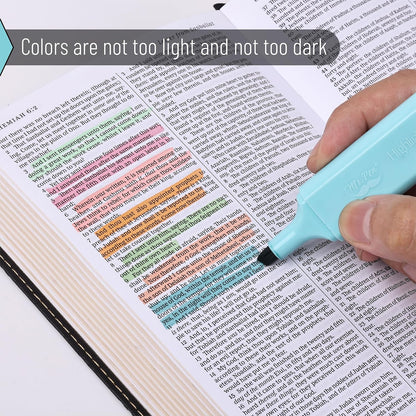 Mr. Pen- Pastel Highlighters, 8 Pack, Highlighters with Firm Chisel Tip, Quick Dry & Non-Toxic, No Bleed on Standard Paper, Ideal for Highlighting, Underlining, Journaling & Coloring