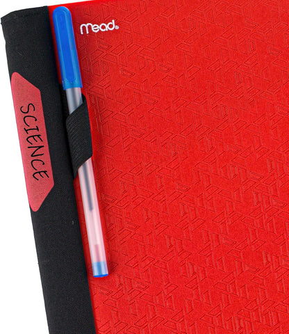 Five Star Advance Spiral Notebook + Study App, 5 Subject, College Ruled Paper, 8-1/2" x 11", 200 Sheets, Spiral Guard, Movable Tabbed Dividers, Black (73144)