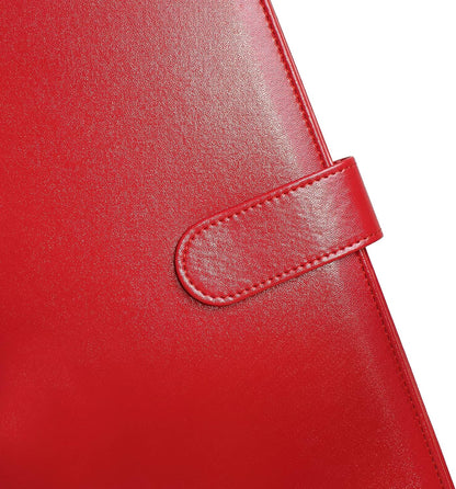 Clipboard Folder Padfolio A4, Mymazn Writing Portfolios Faux Leather Clipboards with Cover for Legal Pad Holder Letter Size 8.5 x 11 for Business Conference Notepad Clip Board (Gray Green)