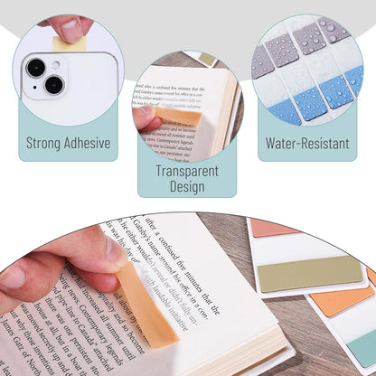 Mr. Pen- Sticky Index Tabs, 240 Pcs, Vibrant Sticky Tabs for Notebooks, Page Markers, Page Tabs for Binders, Page Tabs Sticky Tabs for Books, Notebook Tabs, Book Sticky Tabs for Notebooks