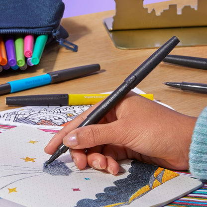 Paper Mate Flair Felt Medium Tip Set, 4-Pen Metallic Colors Set