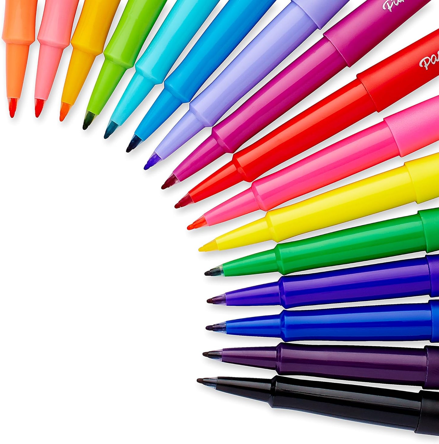 Paper Mate Flair Felt Tip Pens, Bold Tip (1.2 mm), 16 Count - Back to School, Teacher Supplies, Arts & Crafts