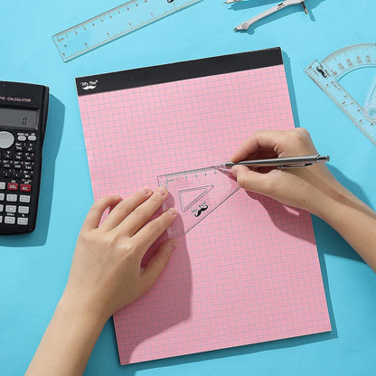 Mr. Pen- Graph Paper Pad, 17x11 Inches, 4x4 (4 Squares per Inch), 22 Sheets, Ideal for Math, Graphing and Sketching, Grid Paper for Students, Engineers, Artists