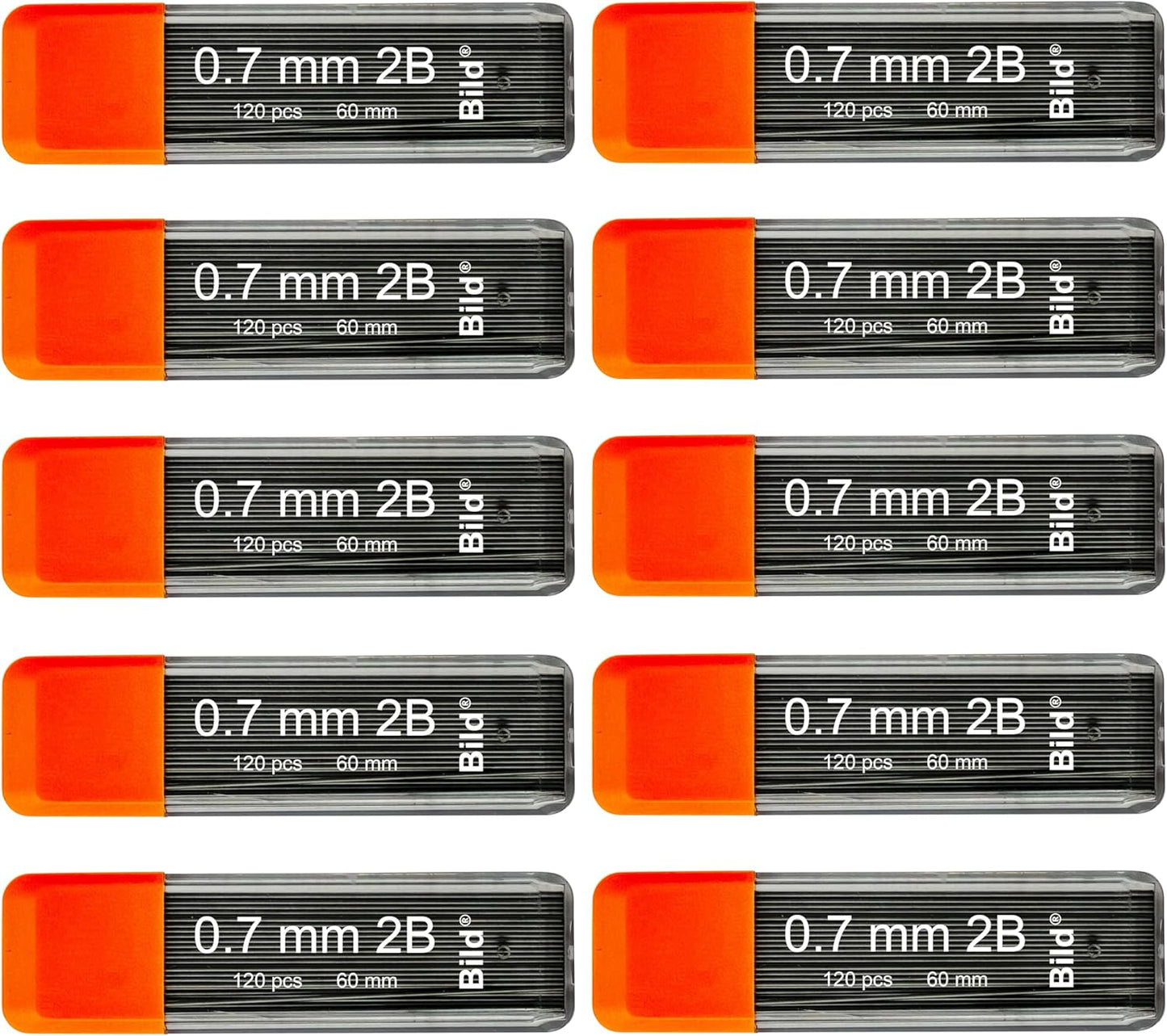 Bild Premium 0.7 mm Mechanical Pencil Lead Refills (HB Mega, 0.7 mm)