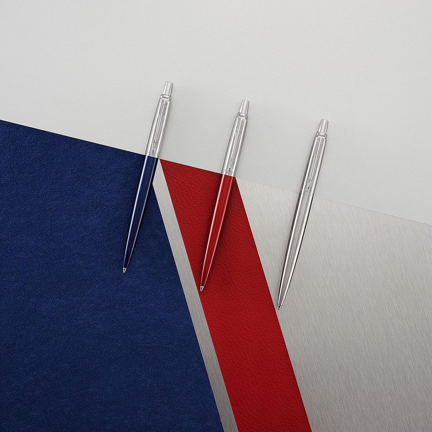 Parker Jotter London Ballpoint and Gel Pen Refill Discovery Pack: 3 Quinkflow Refills for Ballpoint Pens & 3 Quink Gel Refills