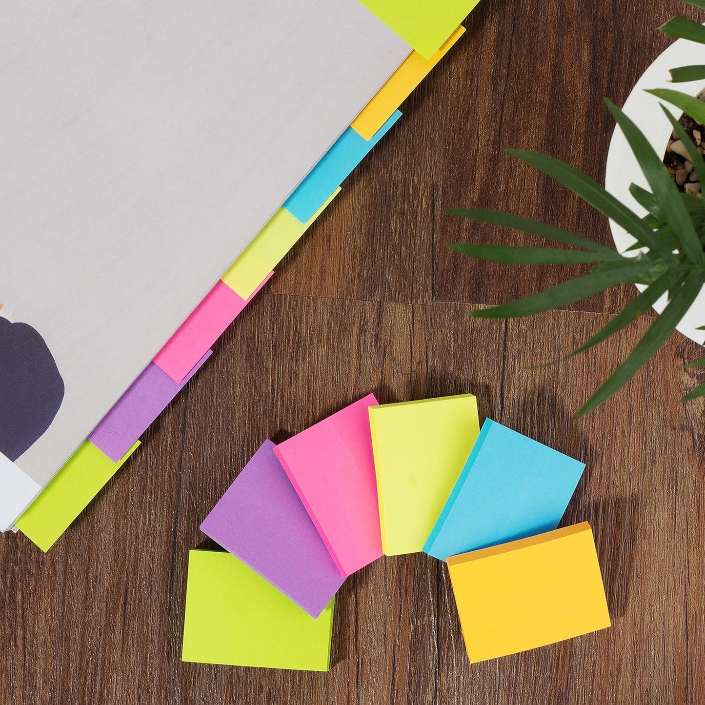 Mr. Pen- Small Sticky Notes, 1.5"x2", 36 Pads, 2160 Sheets, Bright Colors, Mini Sticky Notes Bulk, Self-Stick Note Pads, Perfect for Office, School, Home, Study & Organization