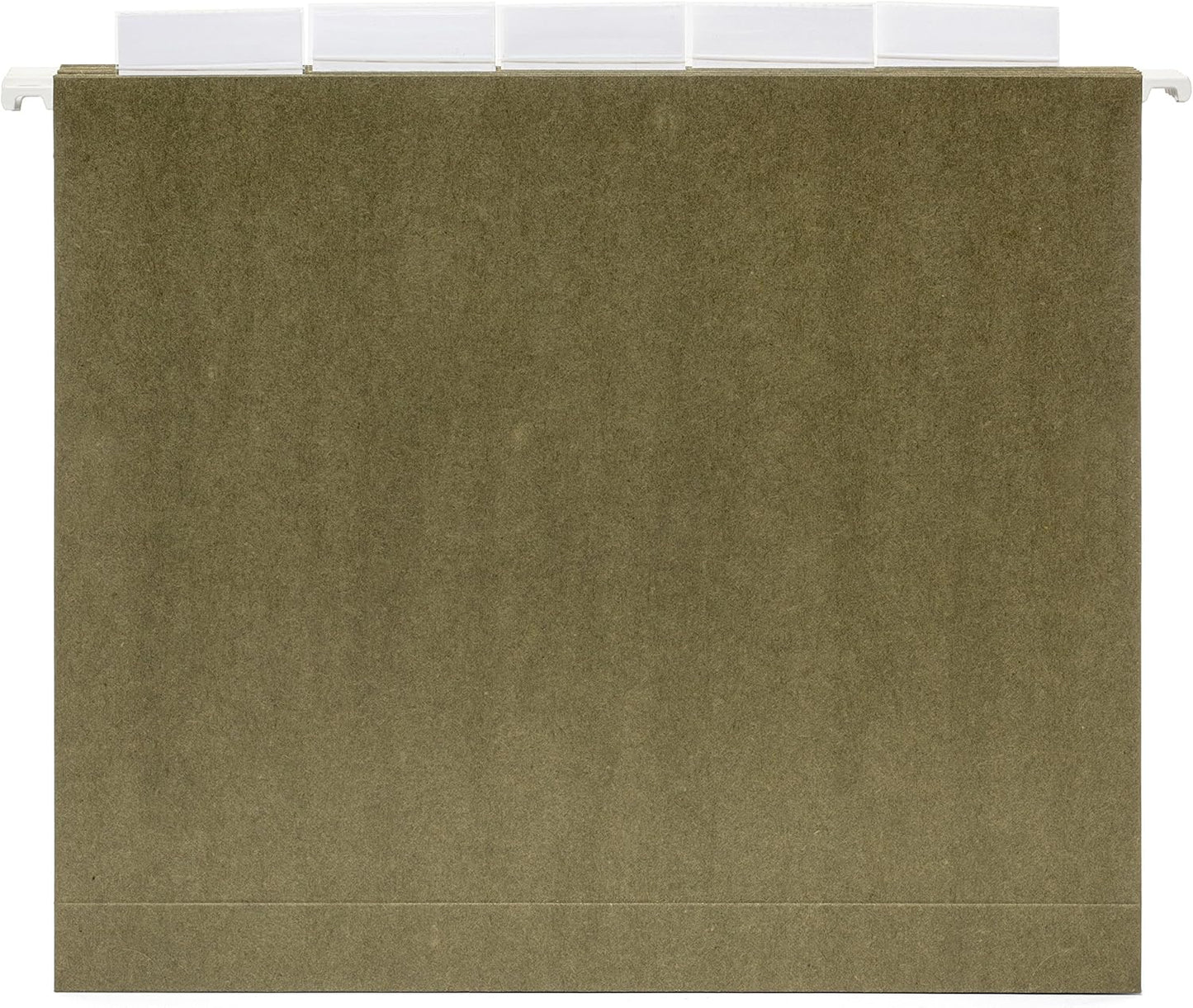 Blue Summit Supplies 25 Pack Extra Capacity Hanging File Folders Letter Size, Expandable Hanging File Folders, Heavy Duty 2 Inch Expansion, Designed for Wide, Bulky Files and Charts