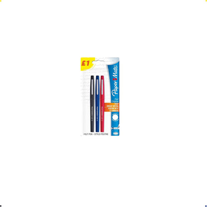 Flair Original Fibre Tip Pen Medium 1.0mm Special Pack of 14