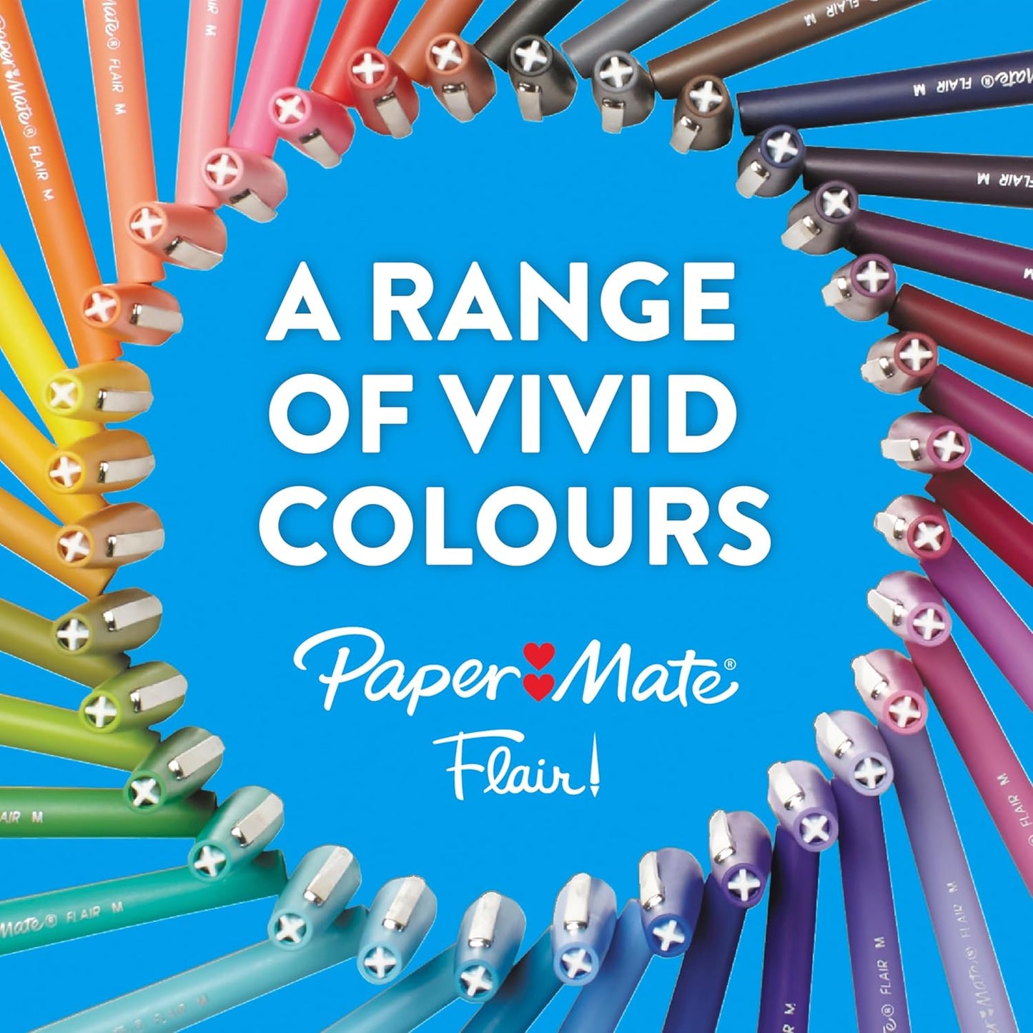 Flair Original Fibre Tip Pen Medium 1.0mm Special Pack of 14