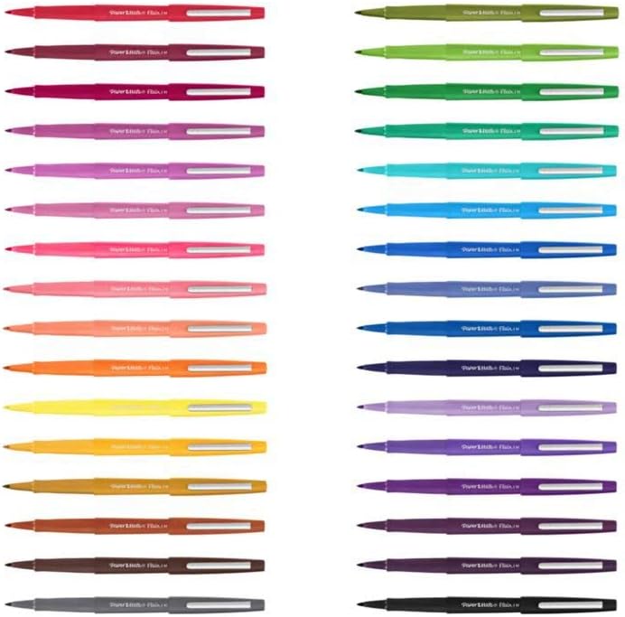 Flair Original Fibre Tip Pen Medium 1.0mm Special Pack of 14