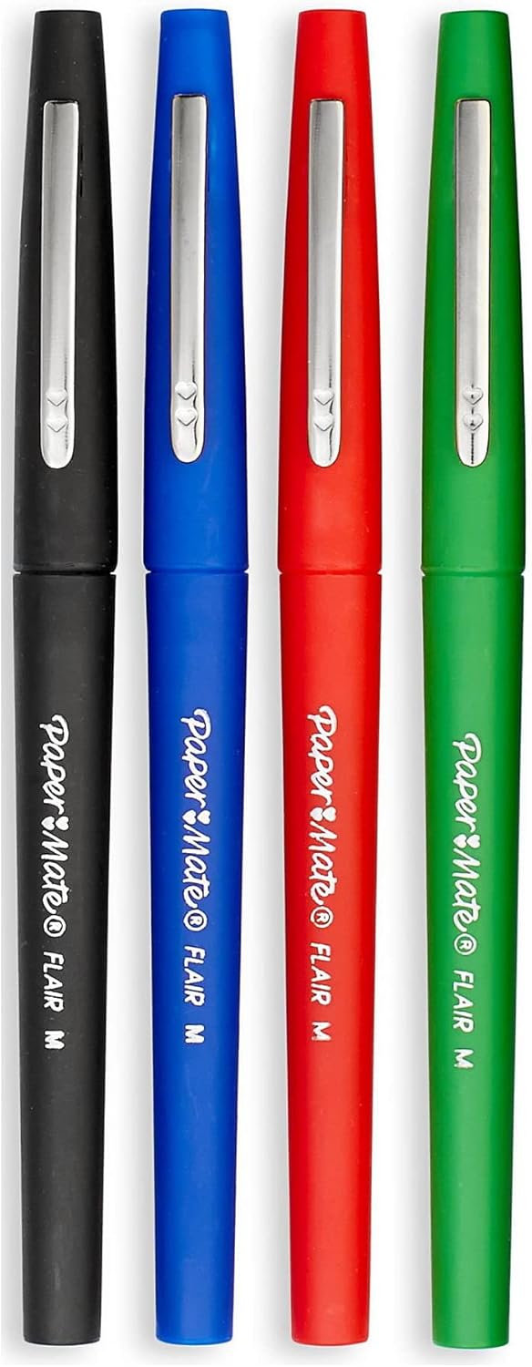 Flair Original Fibre Tip Pen Medium 1.0mm Special Pack of 14