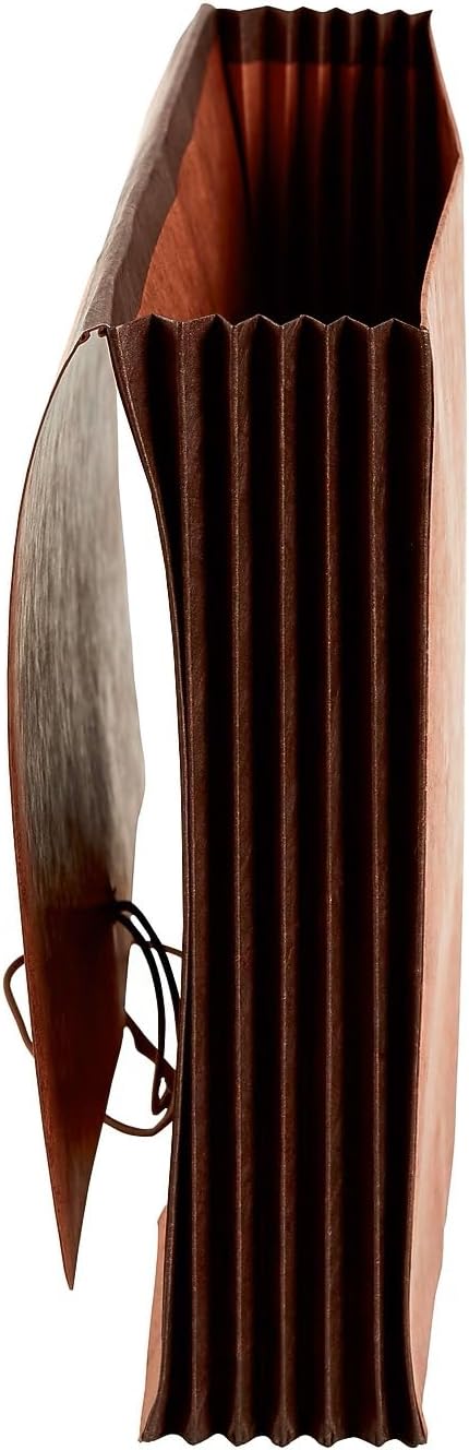 Rip-Proof Heavy-Duty Wallet with Fully Lined Tyvek Gussets, 5 1/4" Expansion, Legal Size, Brown, 2/Pack