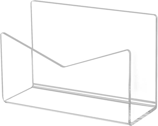 Desktop Letter Holder Mail Holder Organizer Notebook Envelope Holder Mail Sorter Paper Letter Rack File Holder for Countertop