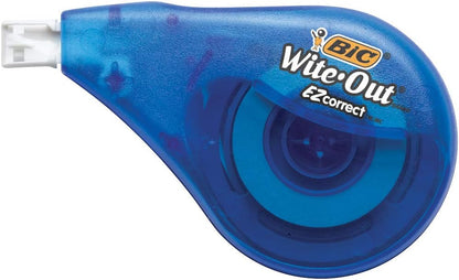 Wite-Out EZ Correct Tear-Resistant Correction Tape with 39.3 ft of Tape, 10-Count Pack in White
