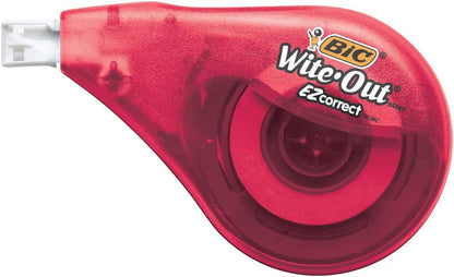Wite-Out EZ Correct Tear-Resistant Correction Tape with 39.3 ft of Tape, 10-Count Pack in White