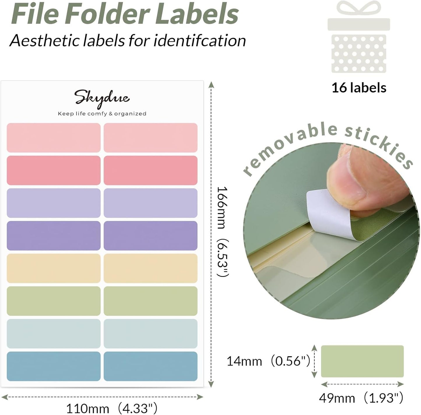 Expanding File Folder with 7 Pockets, Accordion File Organizer, Folders for Documents, Portable Receipt Paper Organizer, Letter Size Filing Folder School Office Supplies, Black