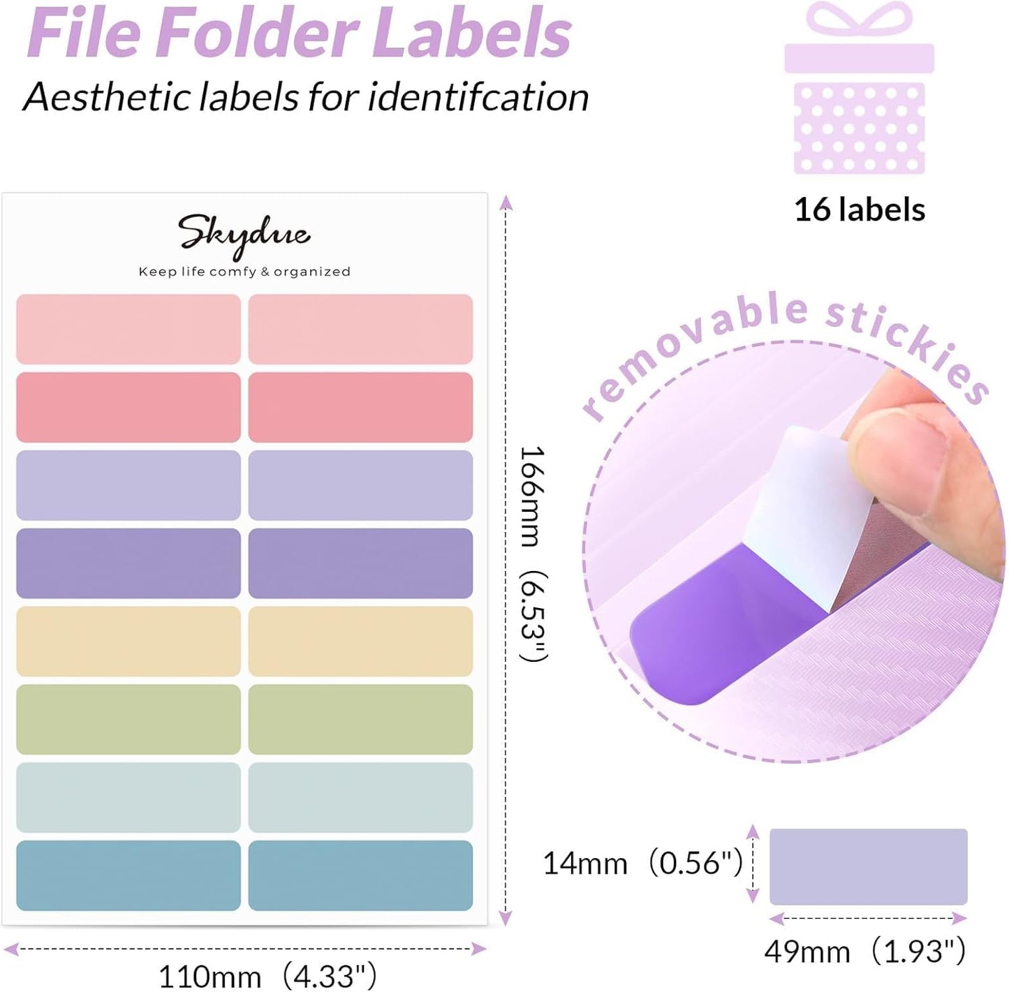 Expanding File Folder with 7 Pockets, Accordion File Organizer, Folders for Documents, Portable Receipt Paper Organizer, Letter Size Filing Folder School Office Supplies, Black