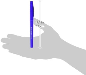 Flair Felt Tip Pens, Medium Point (0.7mm), Blue, 12 Count - Teacher Supplies, Arts & Crafts, Back to School