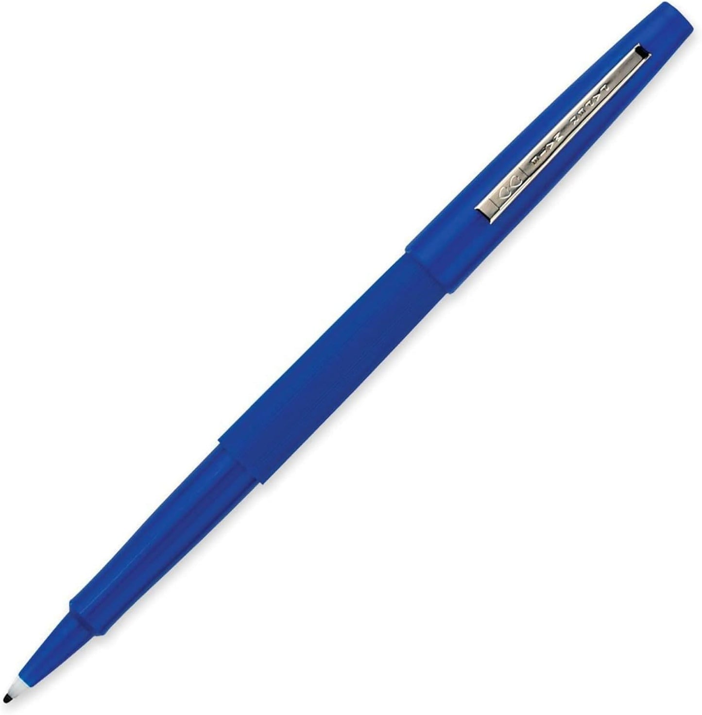 Flair Felt Tip Pens, Medium Point (0.7mm), Blue, 12 Count - Teacher Supplies, Arts & Crafts, Back to School