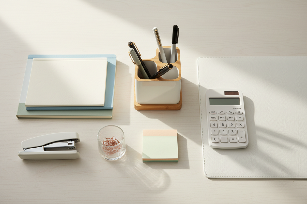 Office Supplies Workspace