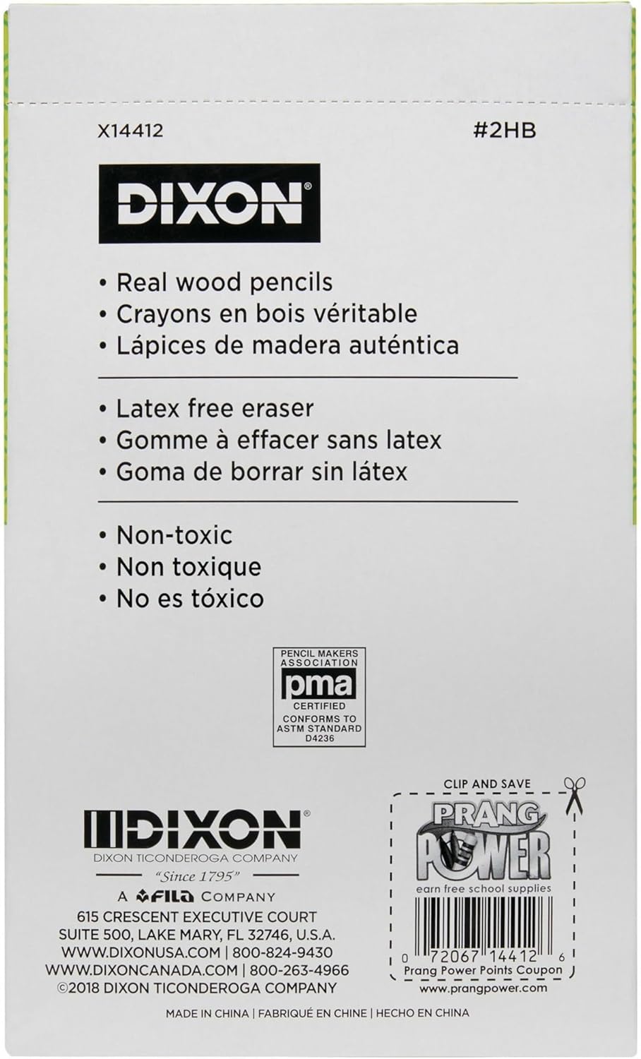 ® Pencils, #2 Soft Lead, Box Of 144