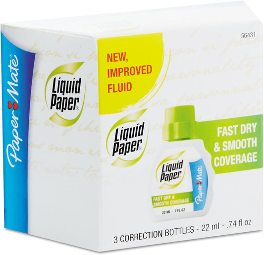 Liquid Paper Fast Dry Correction Fluid