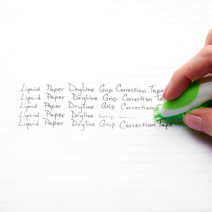 Paper Mate 660415 Liquid Paper DryLine Grip Correction Tape Dispenser, Pack of 1